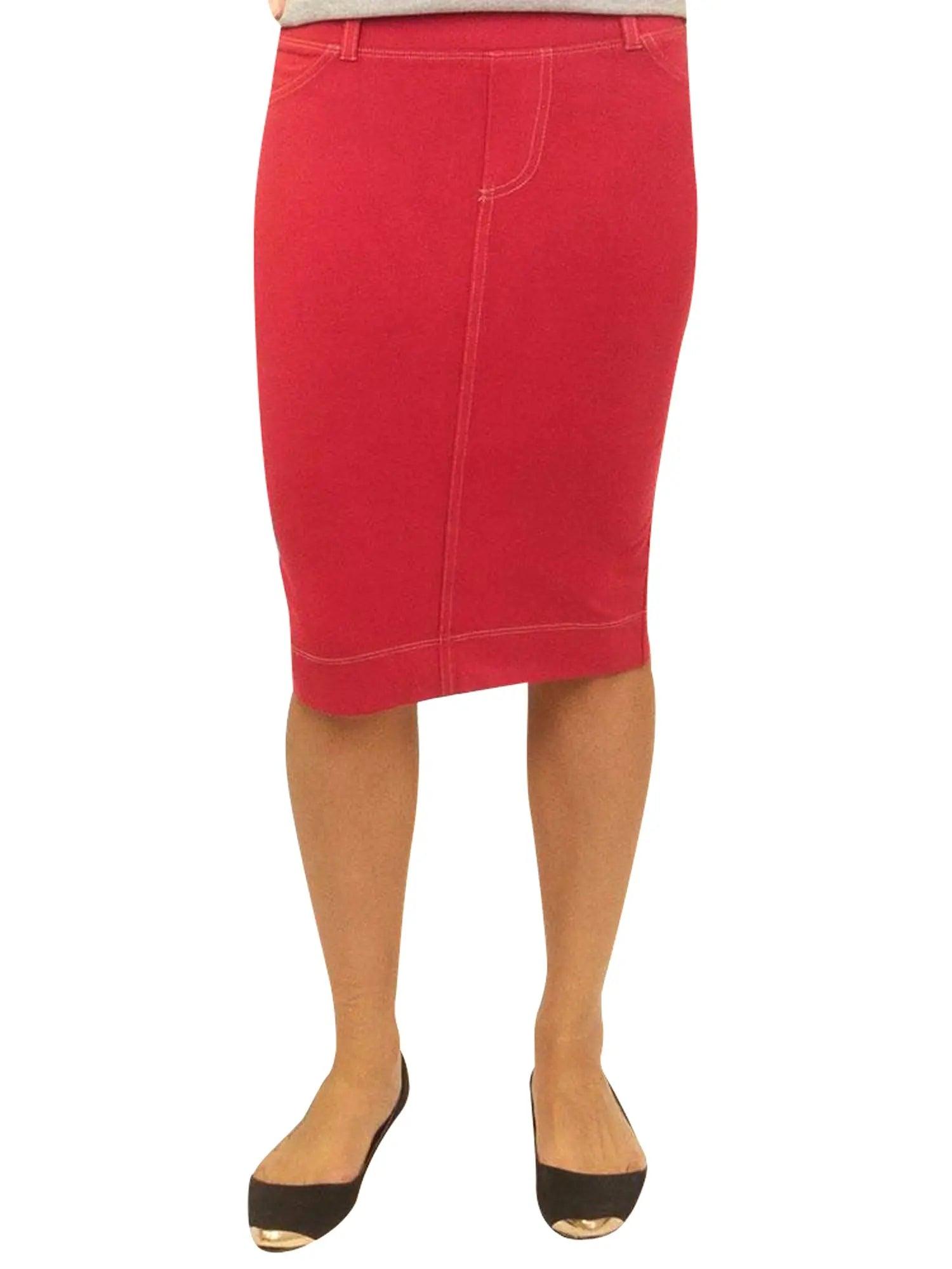 Hard Tail Jean Knee Skirt WJ-105 Product Image