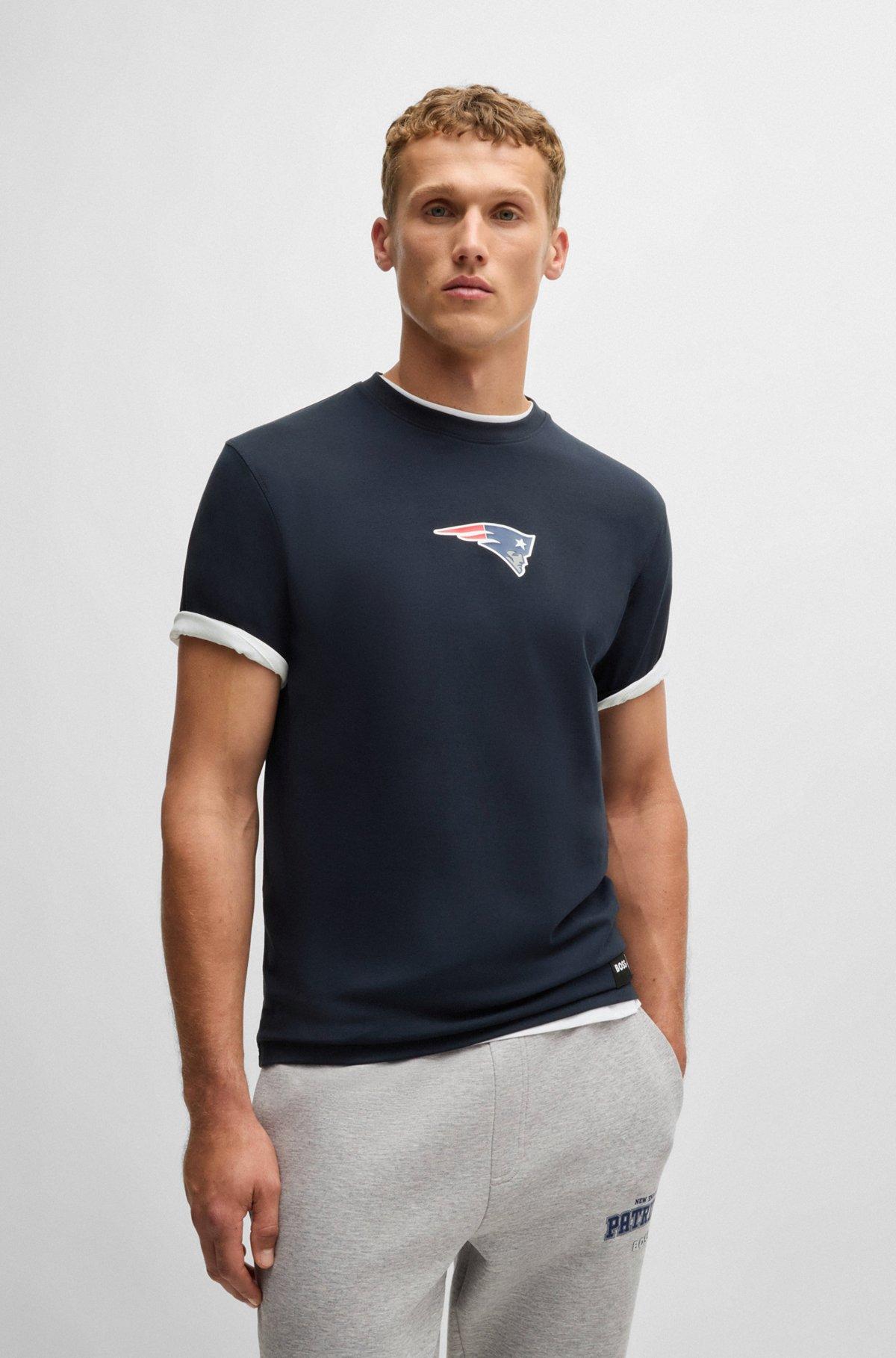 BOSS x NFL stretch-cotton T-shirt with special branding Product Image