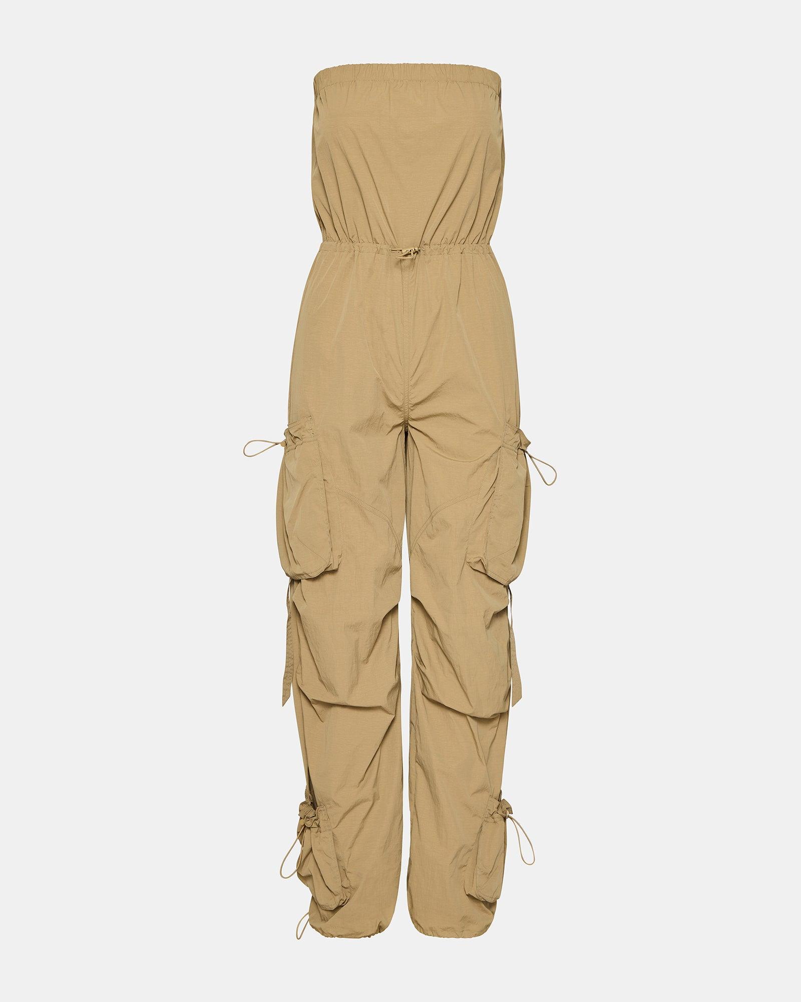 KYLO JUMPSUIT TAN Female Product Image
