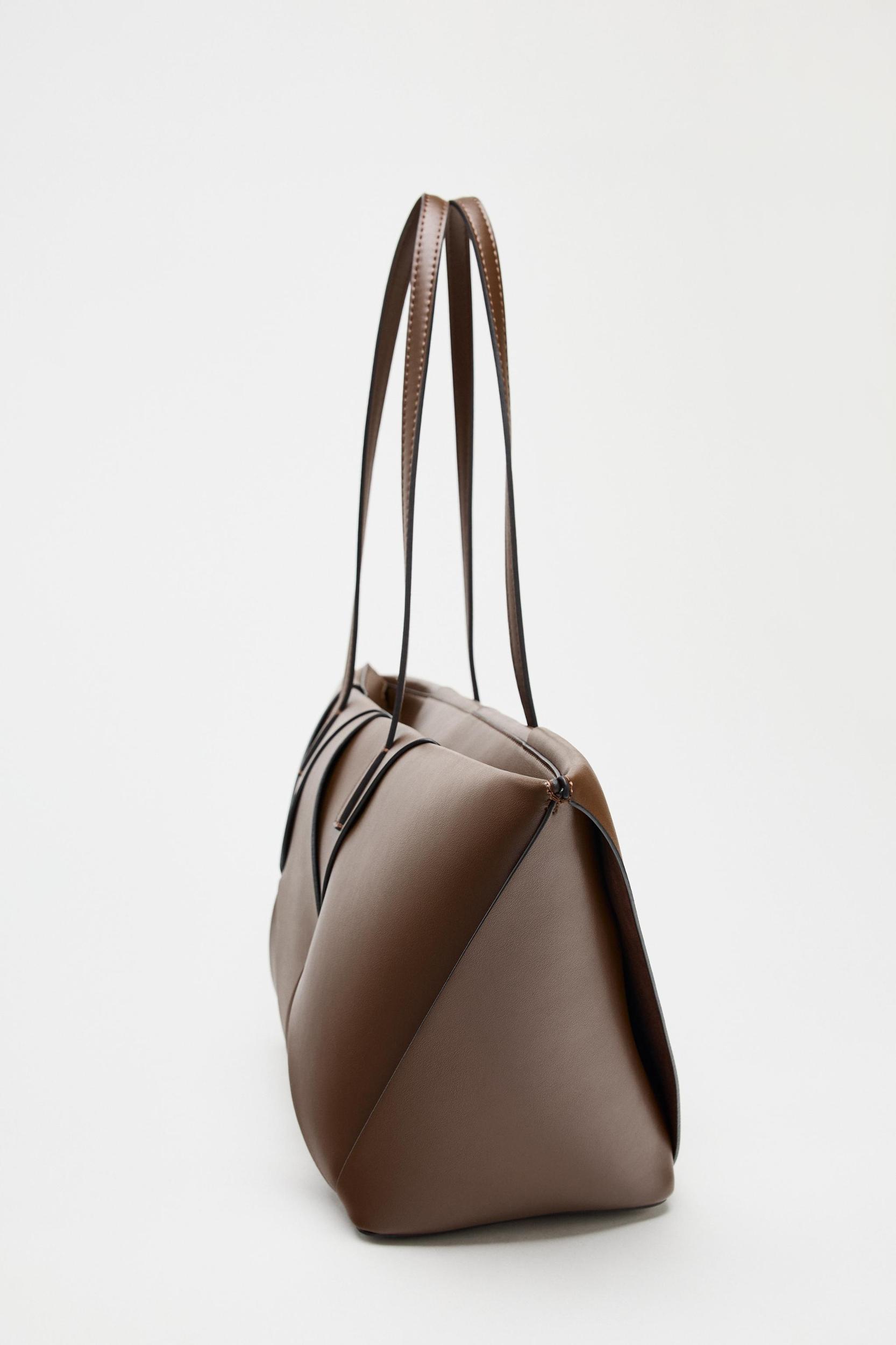 LONG WOVEN SHOPPER BAG Product Image