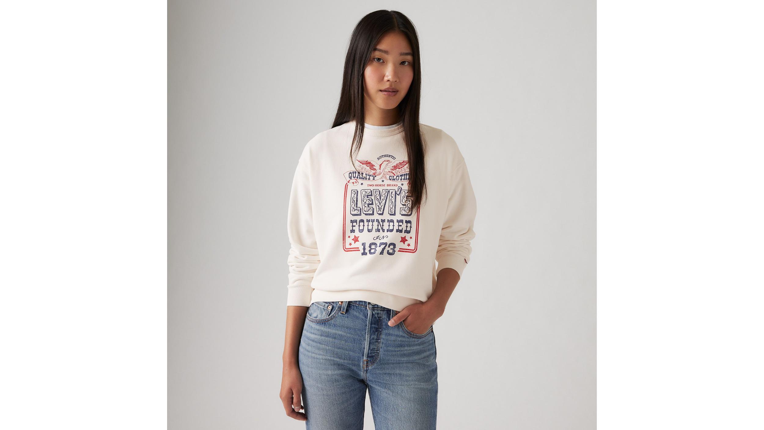 Graphic Heritage Crewneck Sweatshirt Product Image