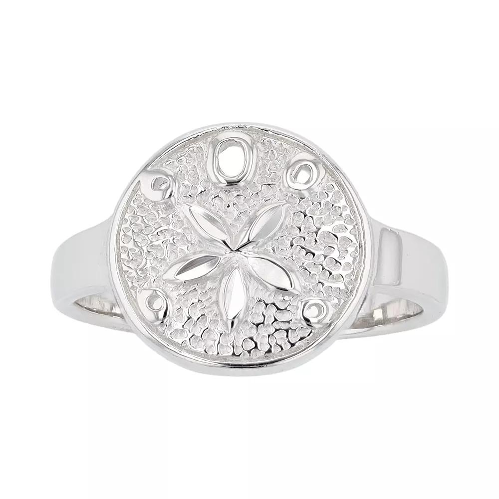 Sterling Silver Sea Life Ring, Women's, Size: 7 Product Image