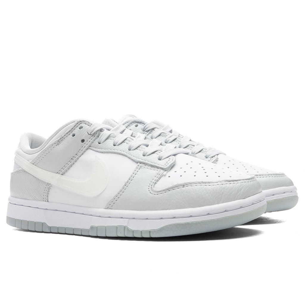 Women's Dunk Low - Photon Dust/Multi Color/White/Blue Ice Female Product Image