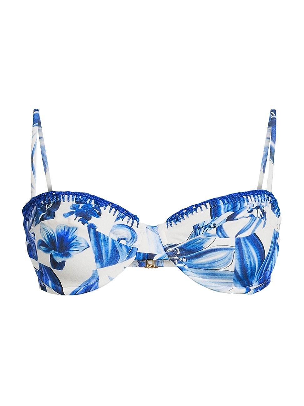 Womens Garden Tiles Underwire Bikini Top Product Image