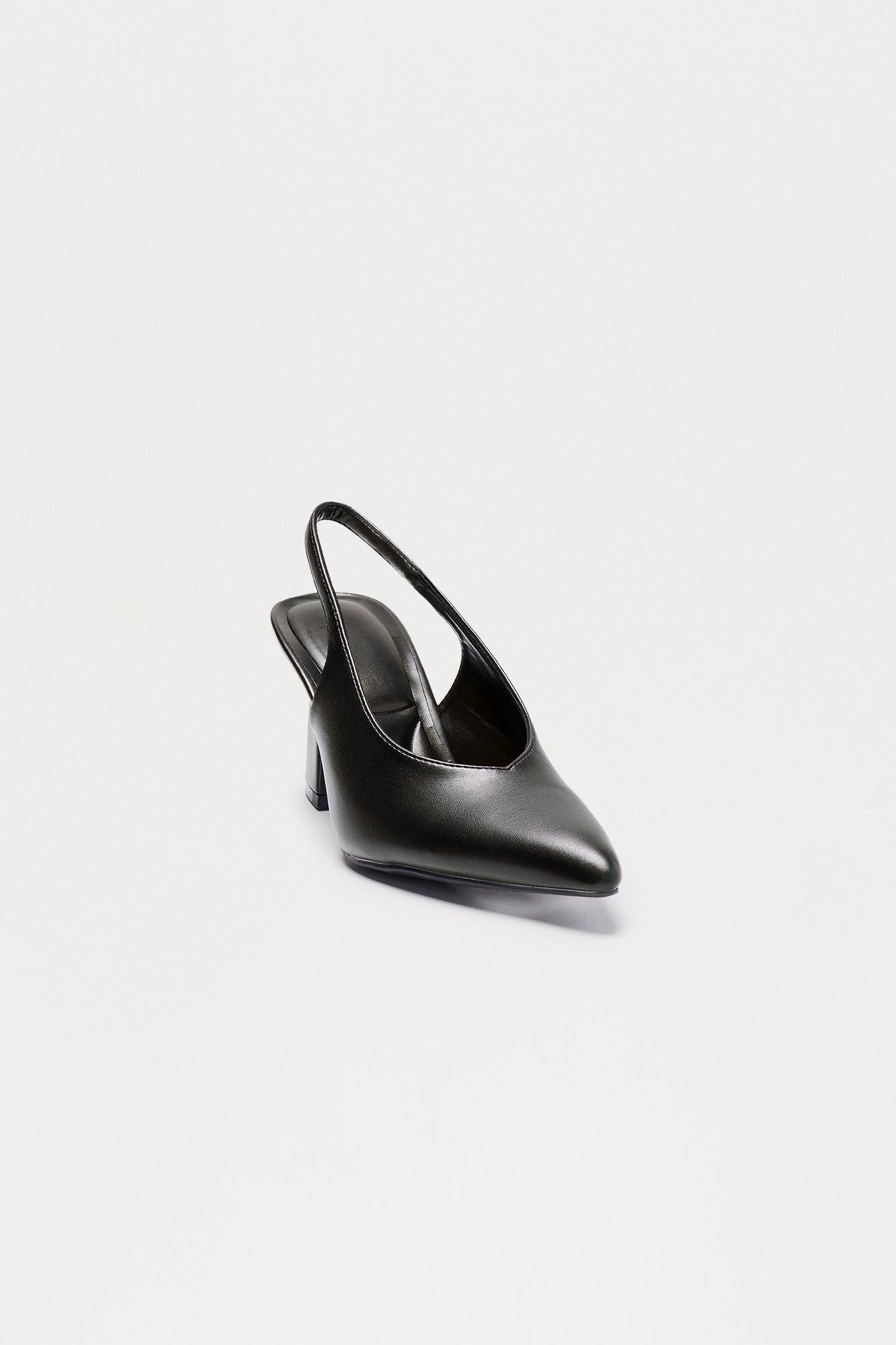 Taven Slingback Pumps - Black Female Product Image