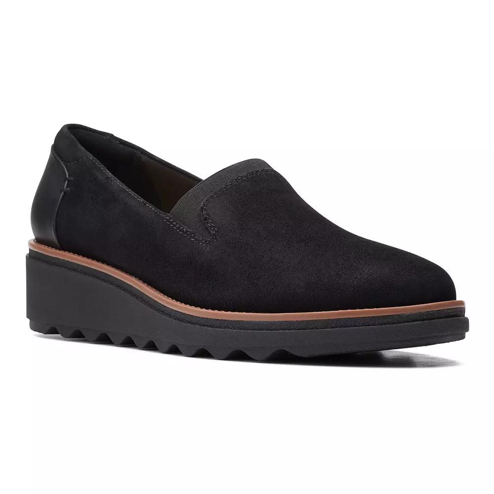Clarks® Sharon Dolly Women's Suede Loafers,  Product Image