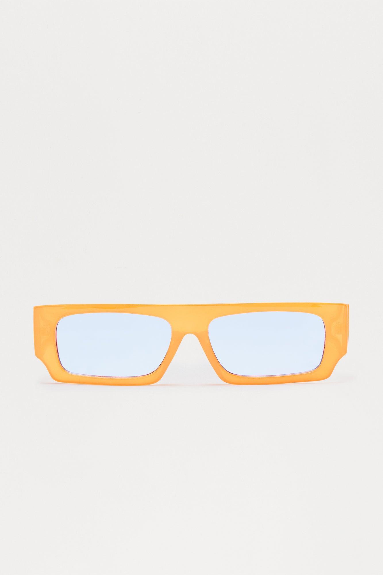 Flex Rectangle Sunglasses - Orange/combo Product Image