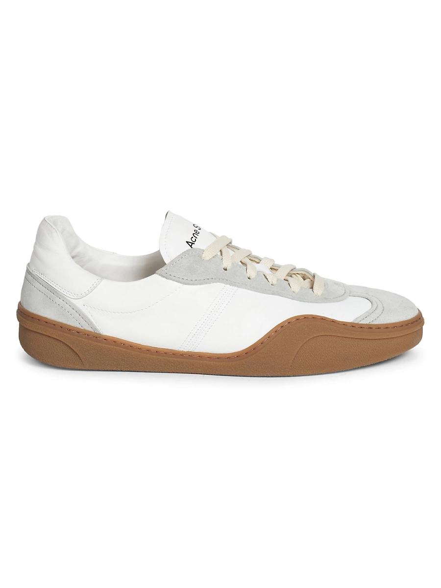 Womens Bars Leather Low-Top Sneakers Product Image