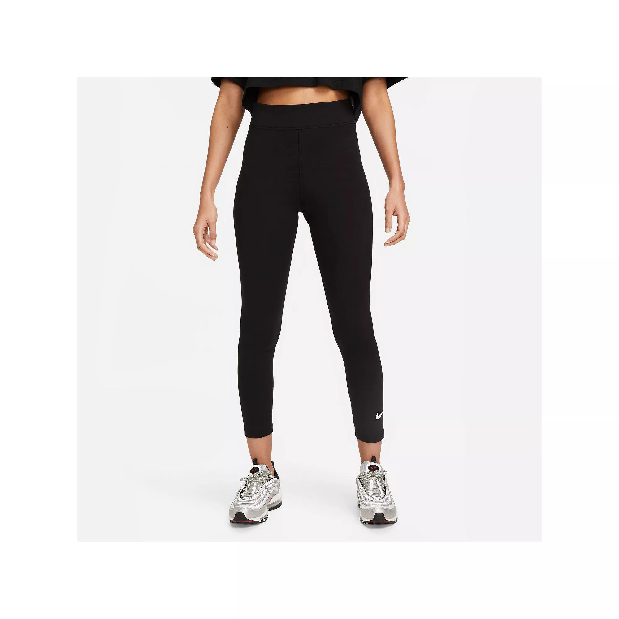 Womens Nike Sportswear Classic High-Waisted 7/8 Leggings | DV7789-010 Product Image