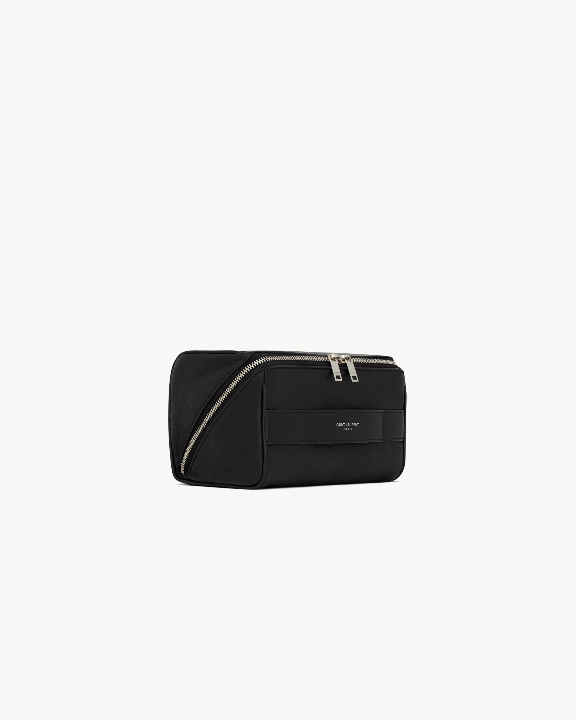 SAINT LAURENT PARIS small vanity case in smooth leather Product Image