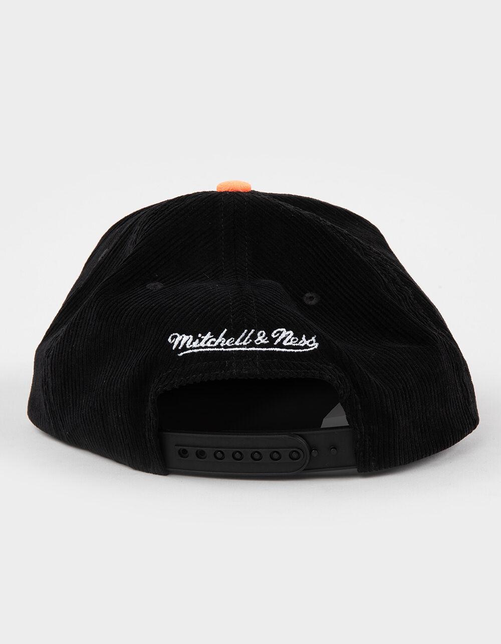 MITCHELL & NESS San Francisco Giants Corduroy Snapback Hat - BLACK COMBO Product Image