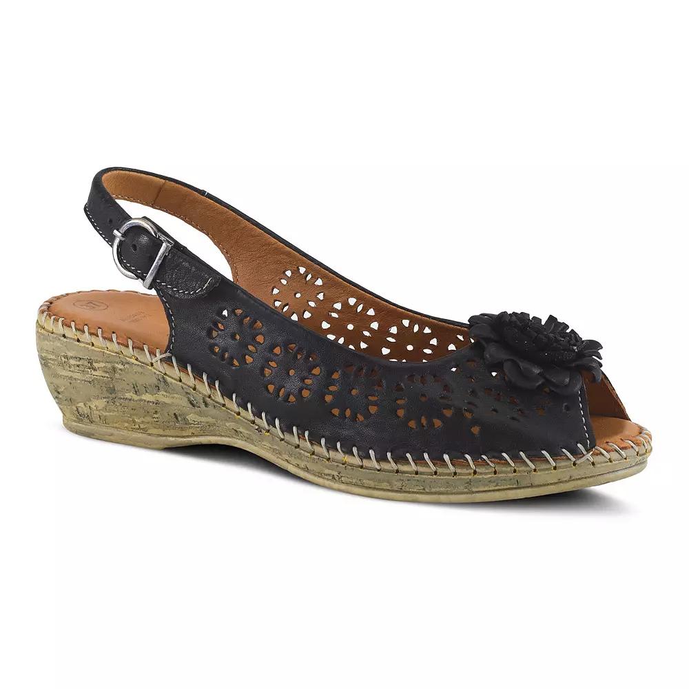 Spring Step Belford Women's Leather Slingback Sandals,  Product Image