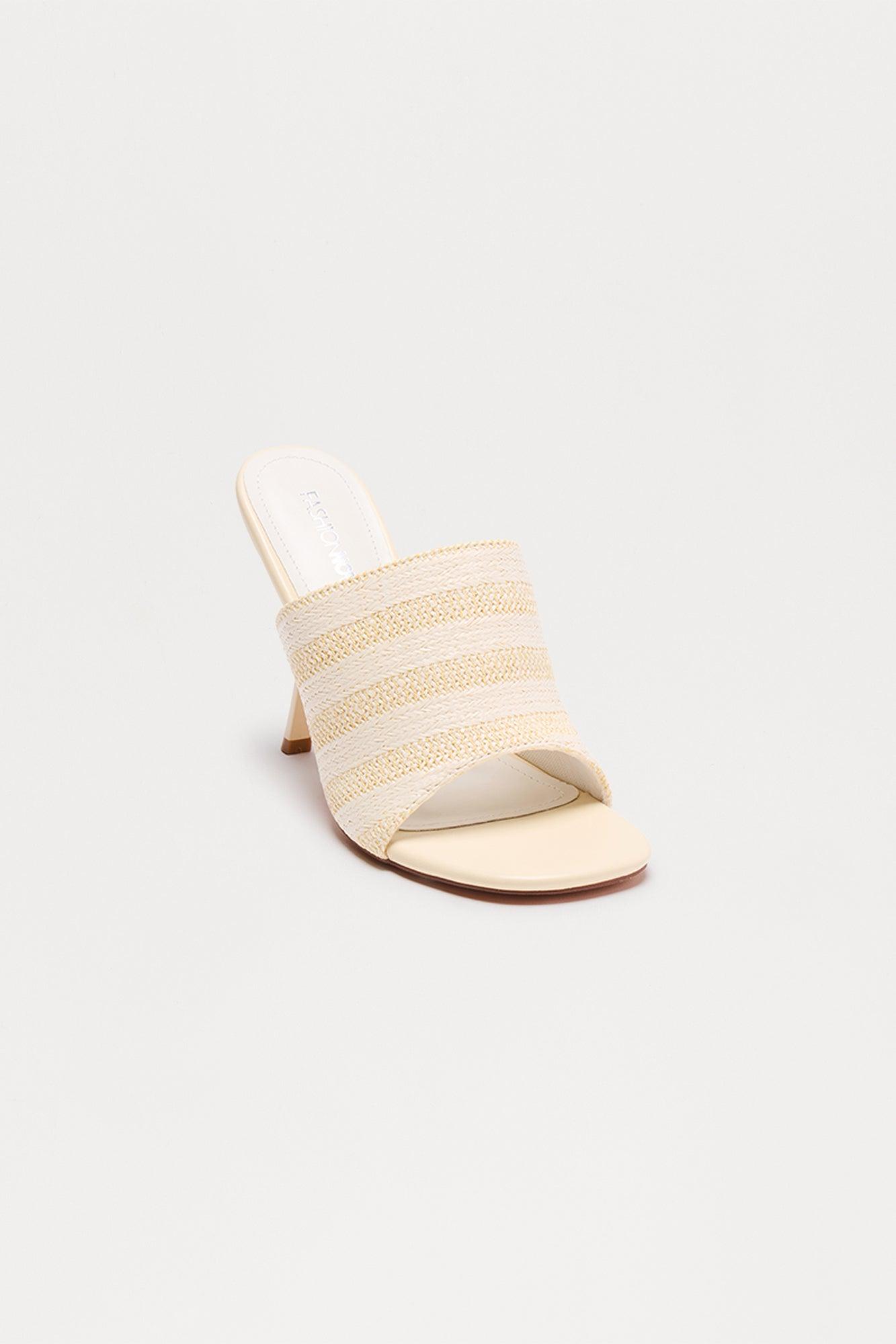 Xandra Stiletto Heels - Ivory Product Image