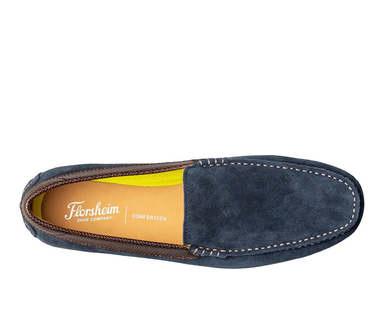 Men's Florsheim Motor Moc Toe Venetian Driver Loafers Product Image