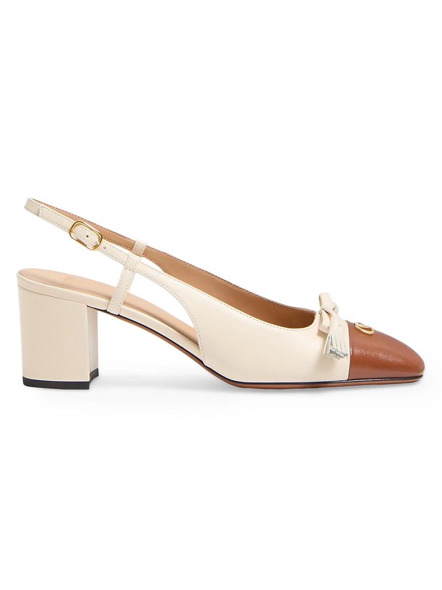 Womens Valet Du Roi 60MM Kidskin Slingback Pumps Product Image