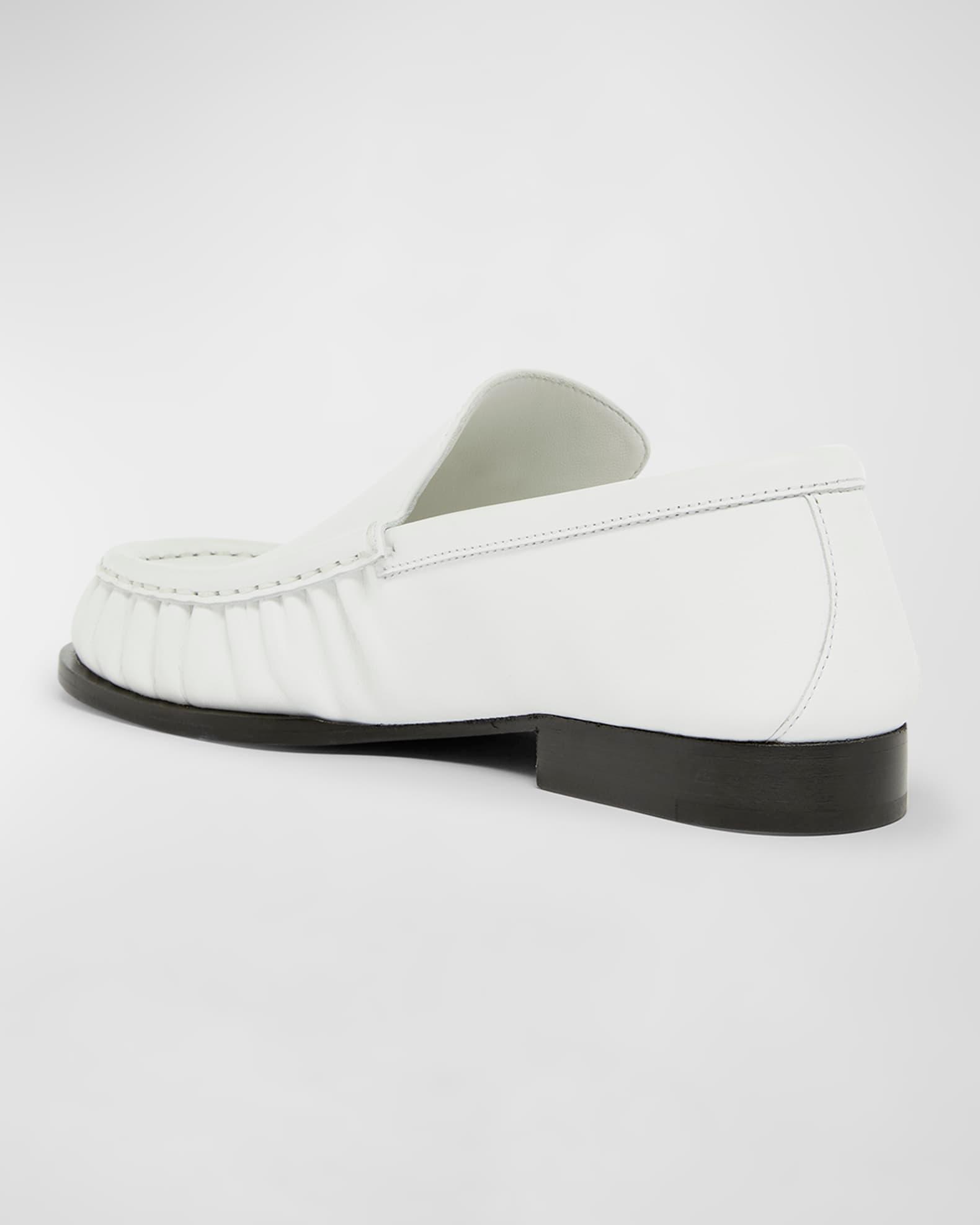 Calfskin Leather Slip-On Loafers Product Image