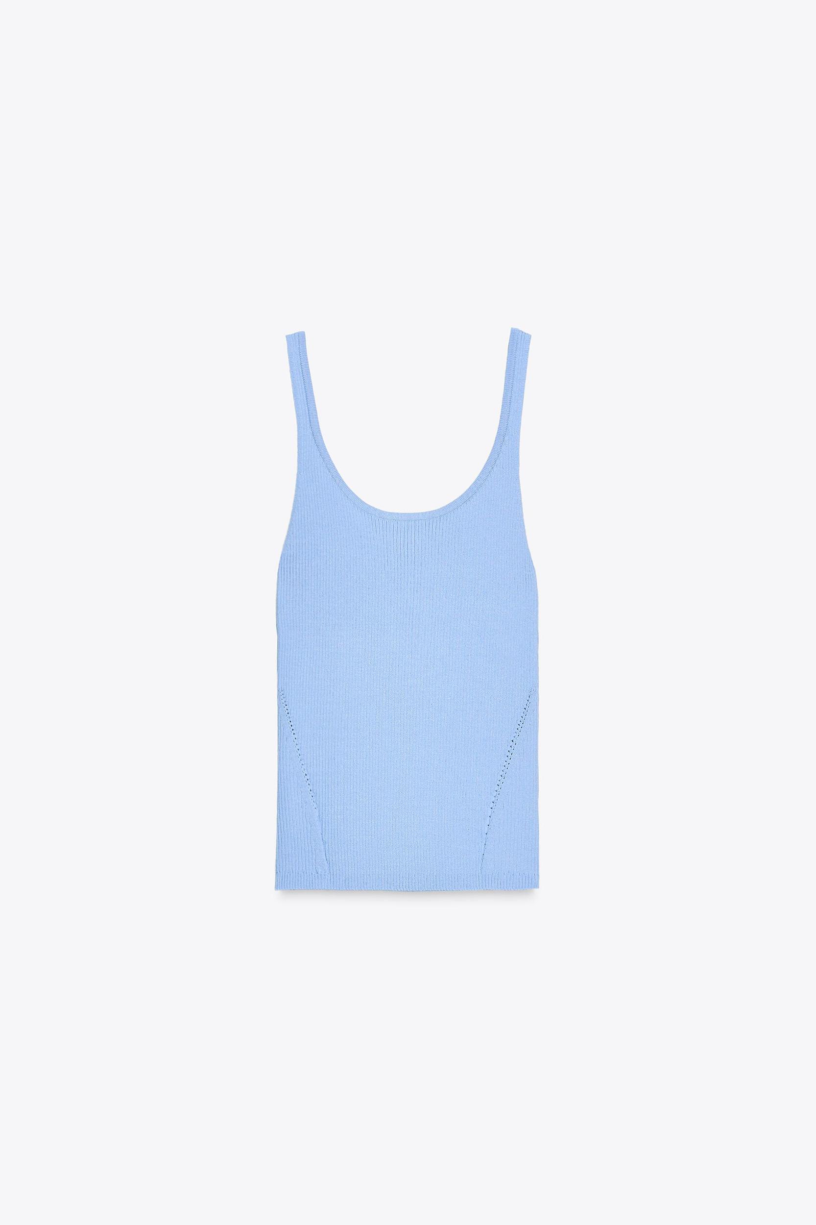 FITTED KNIT TOP Product Image