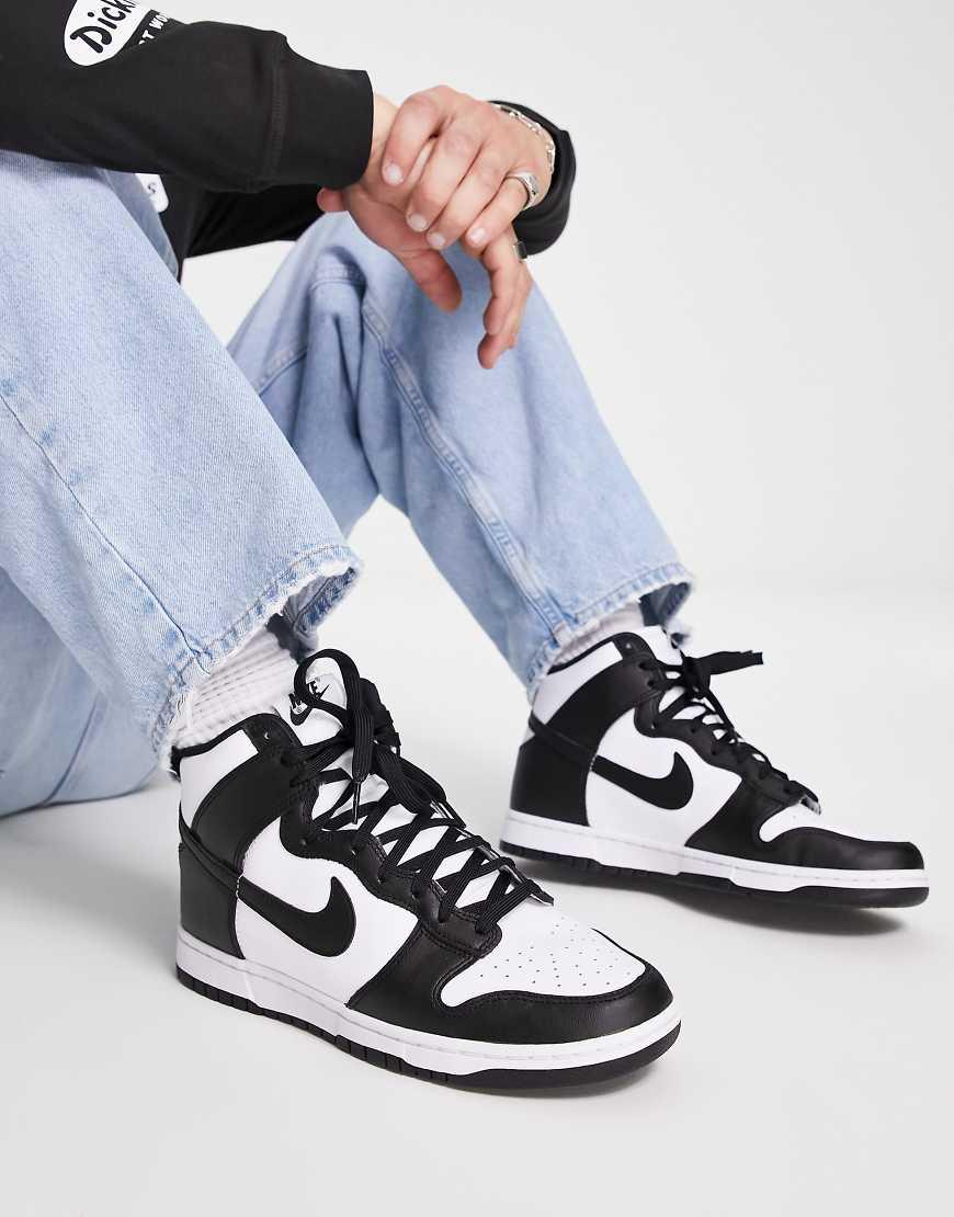 Nike Mens Dunk High Retro Shoes | DD1399-105 Product Image