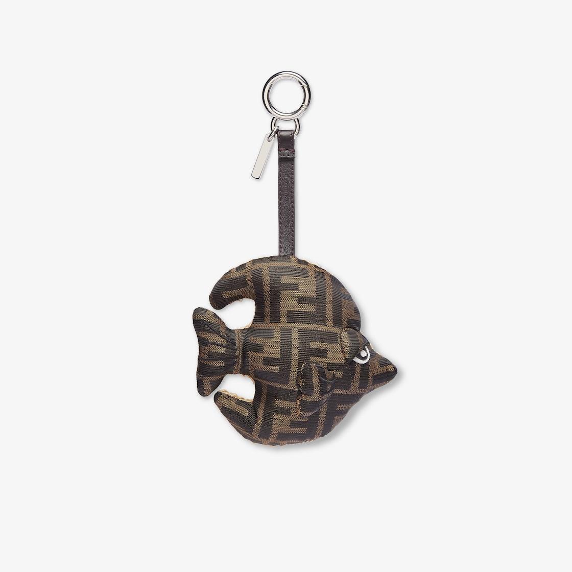 Fish CharmRaffia and jacquard charm Product Image