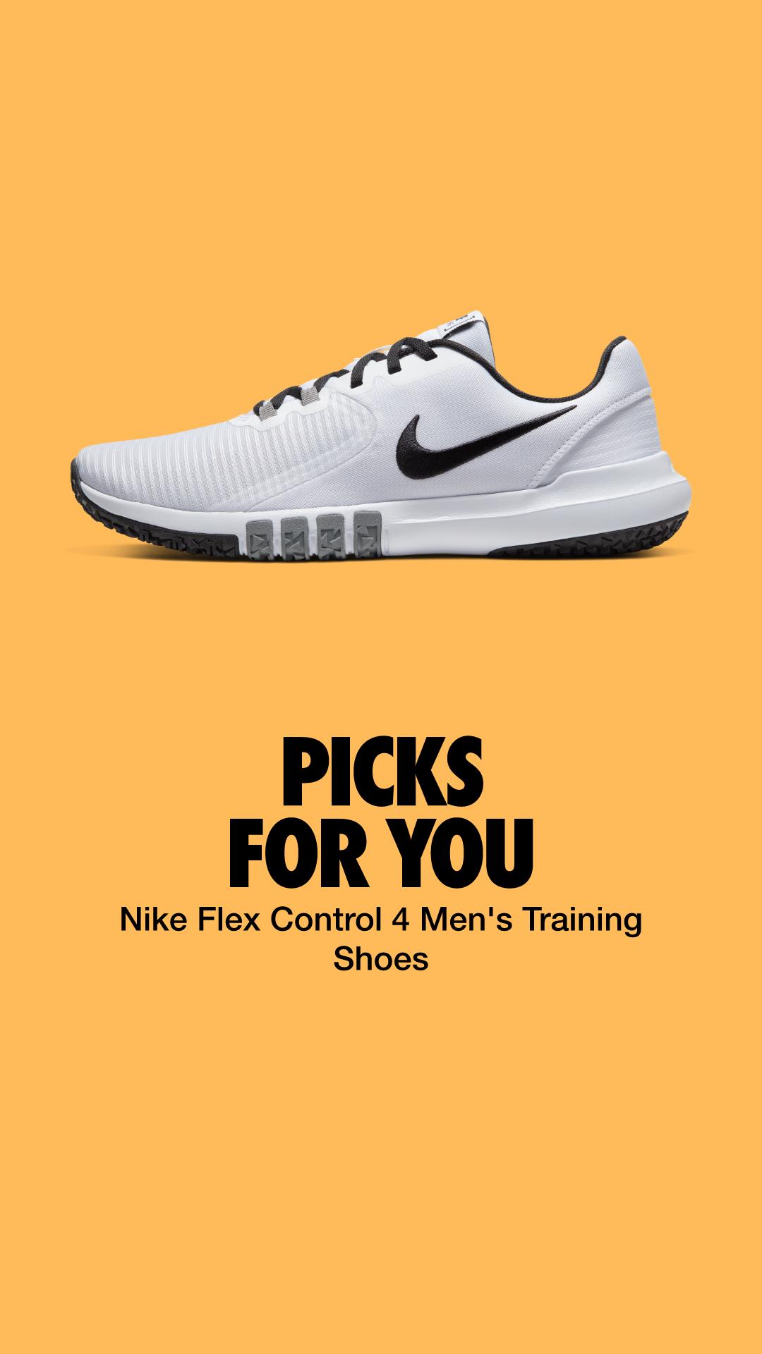 Nike Mens Flex Control 4 Workout Shoes | CD0197-100 Product Image