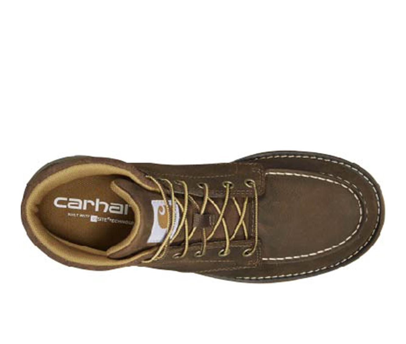 Men's Carhartt Millbrook Steel Toe Moc Wedge Work Boots Product Image