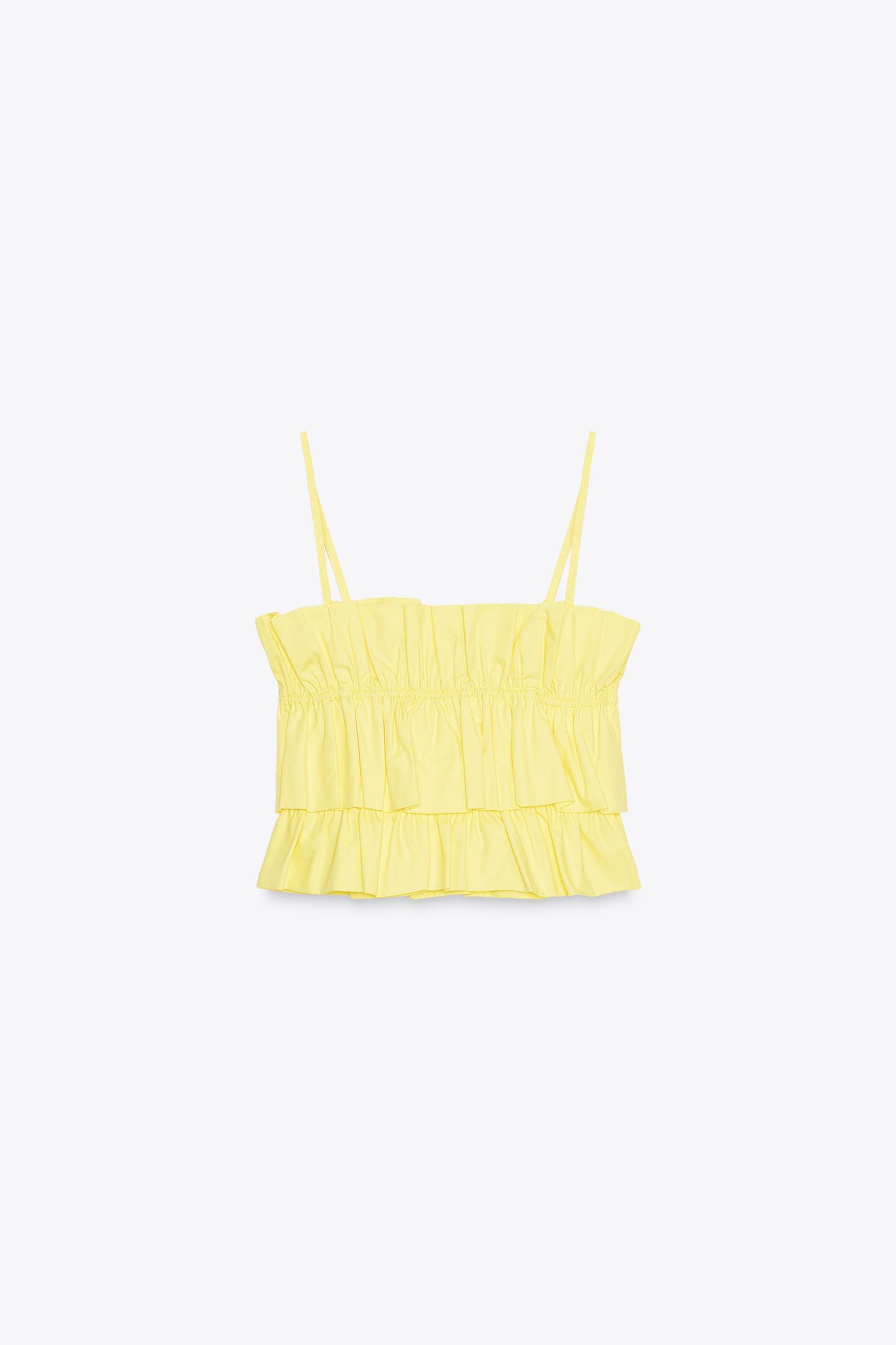 POPLIN CROP TOP Product Image