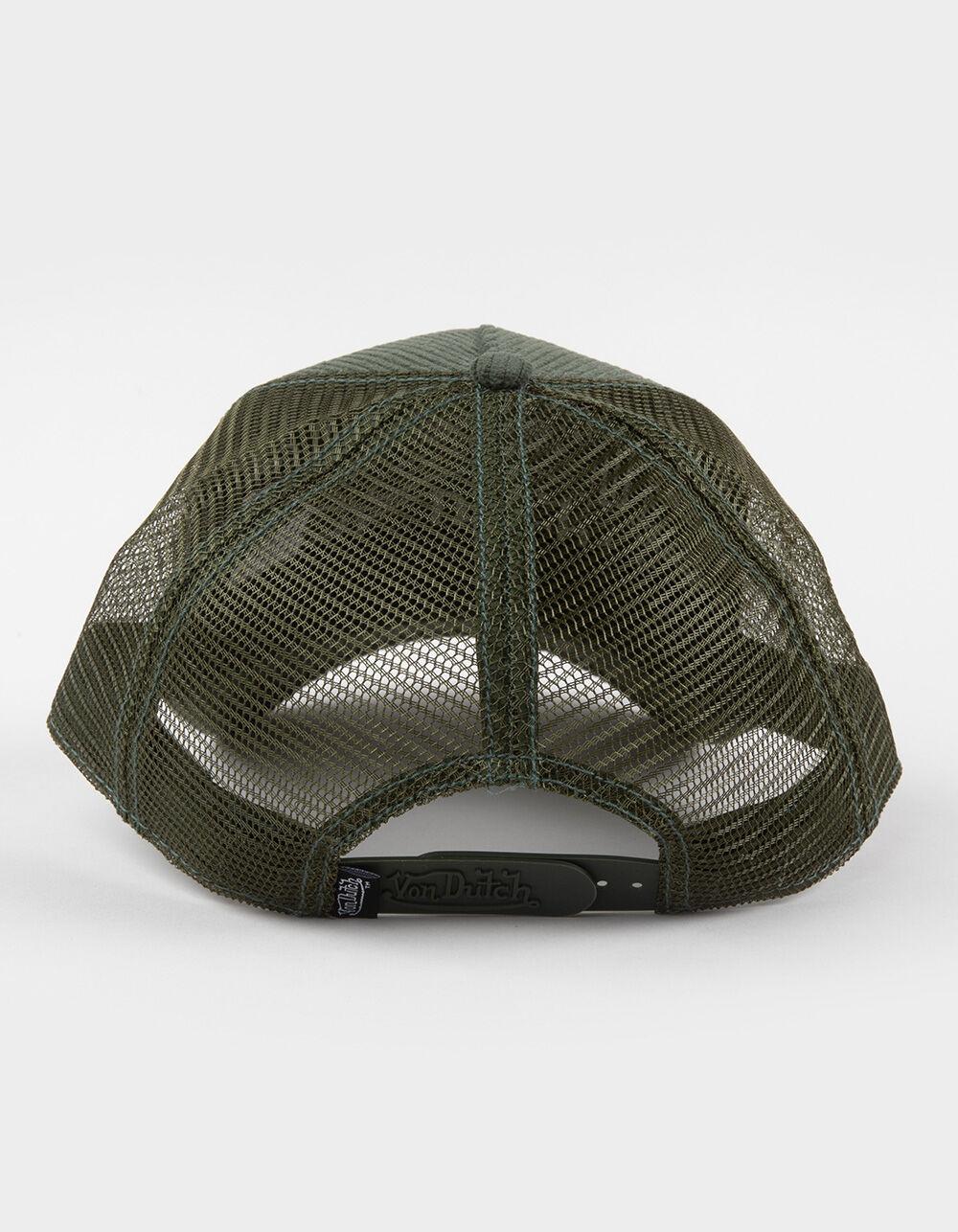 VON DUTCH Cordutch Trucker Hat - GREEN Product Image