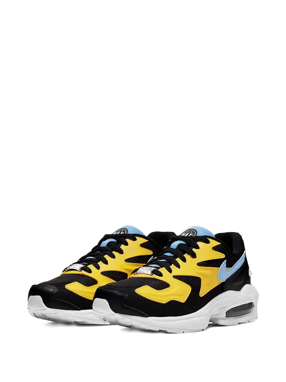 Air Max 2 Light "Yellow/Light Blue/Black" sneakers Product Image