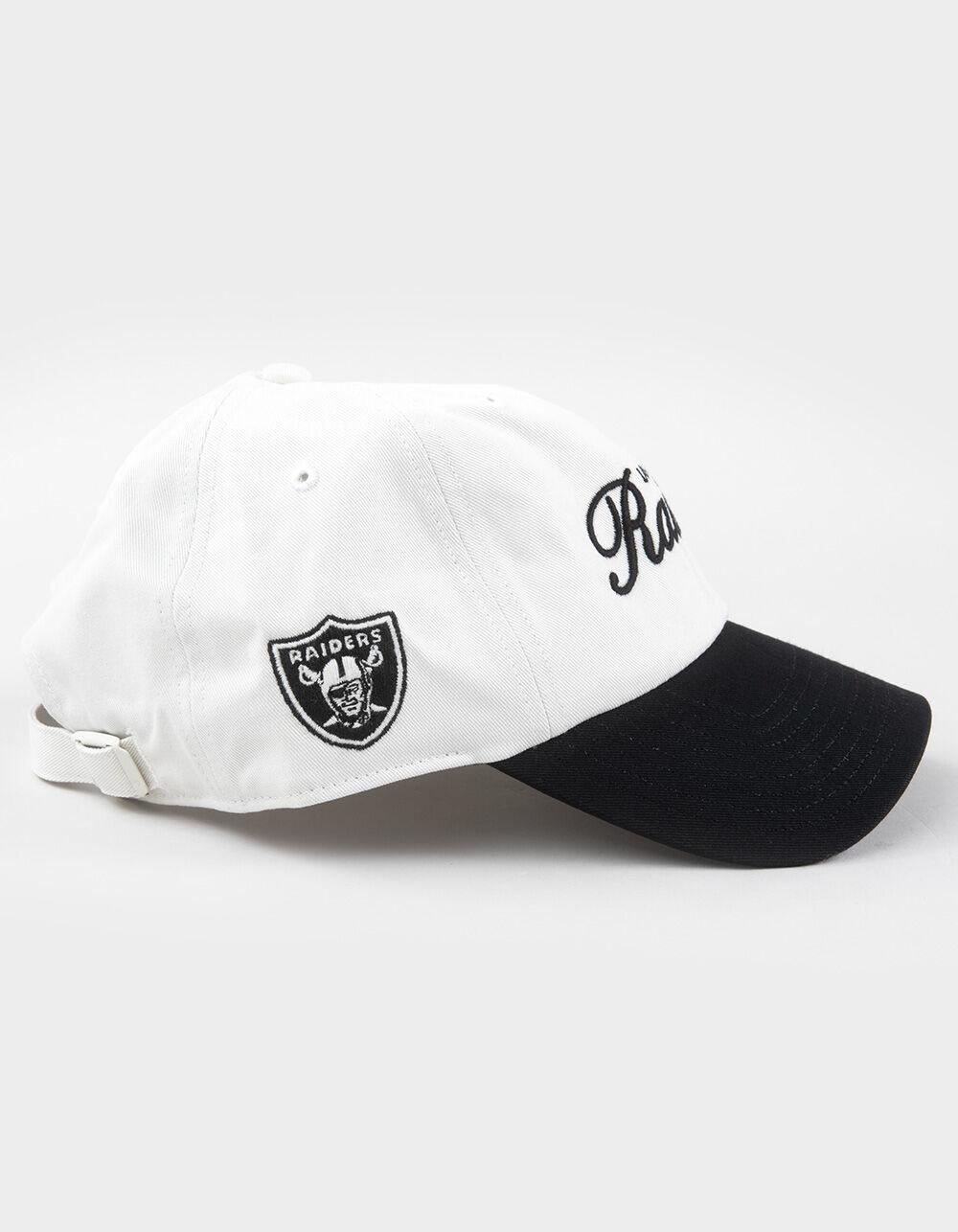 47 BRAND Las Vegas Raiders Foundational '47 Clean Up Strapback Hat - Cream Combo Product Image