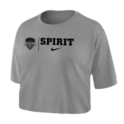 Washington Spirit Women's Nike Dri-FIT Soccer Cropped T-Shirt Product Image