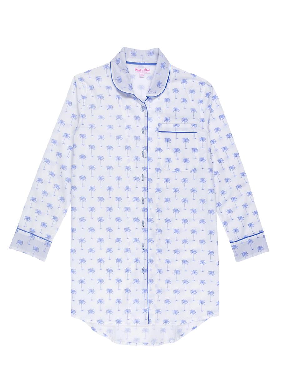 Womens Palm Tree Night Shirt Product Image