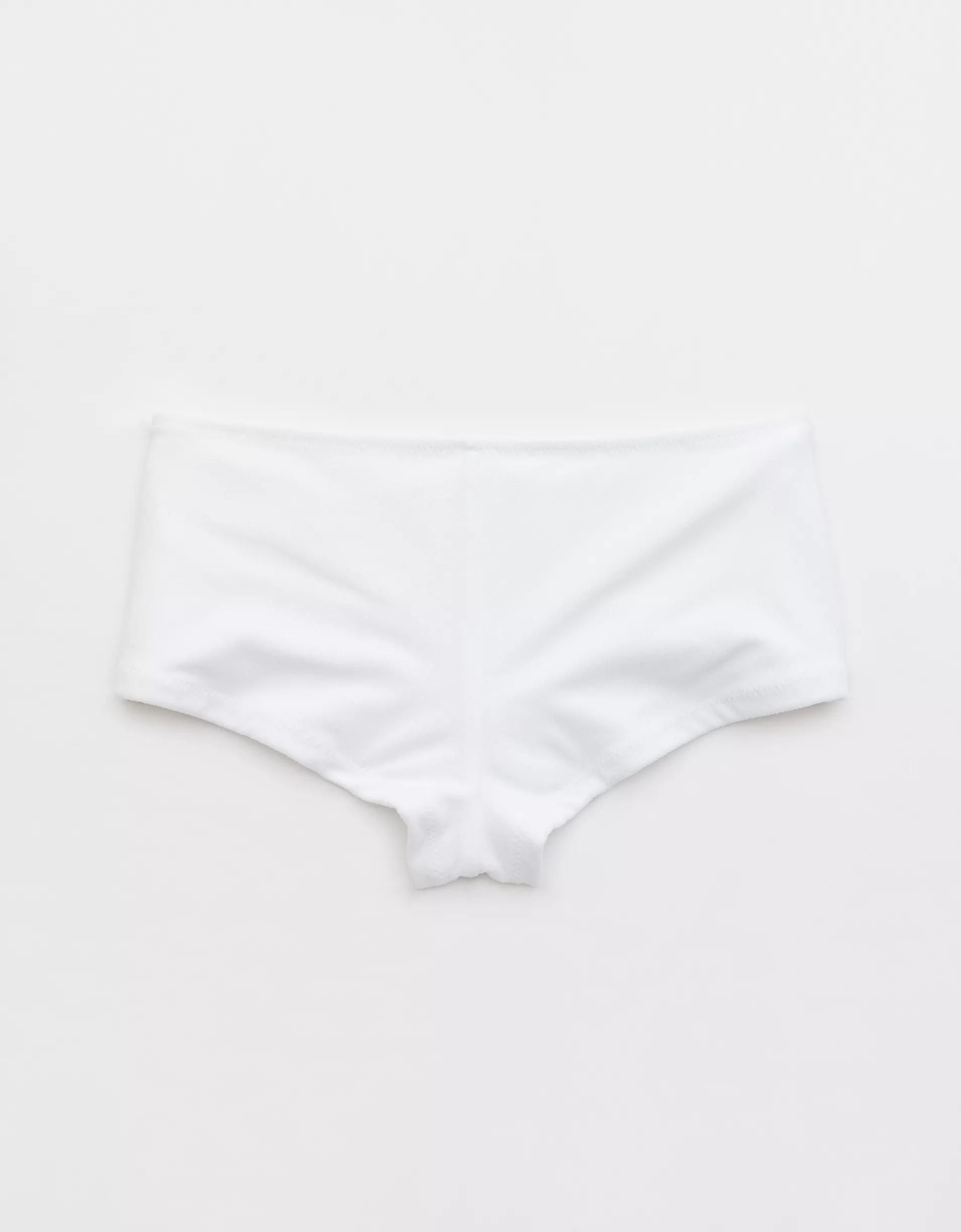Aerie Terry Boyshort Cheeky Bikini Bottom Product Image
