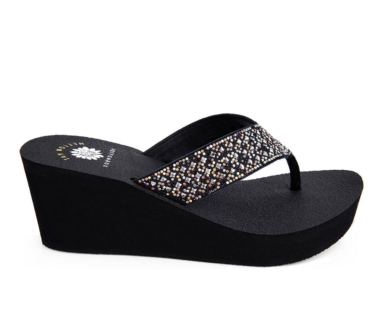 Women's Yellow Box Wyle Flip-Flops Product Image