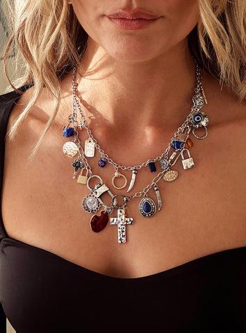 Unplugged Charm Necklace Multi Product Image