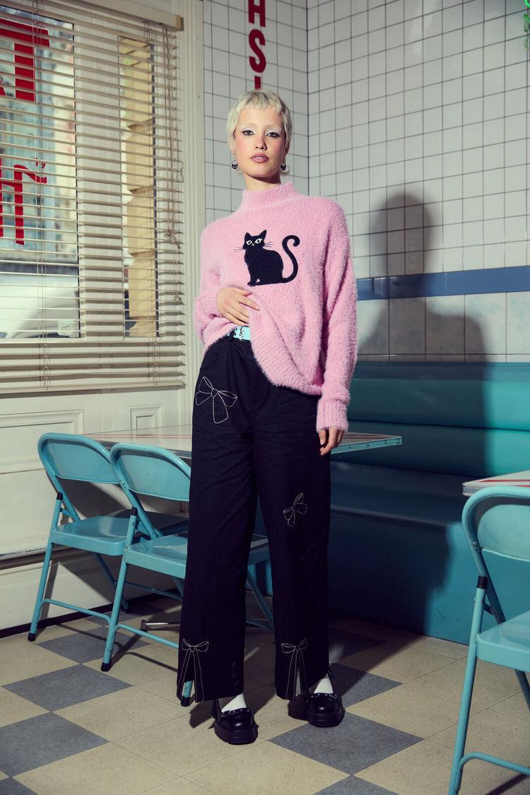 Catkins Boucle Knit Jumper Product Image