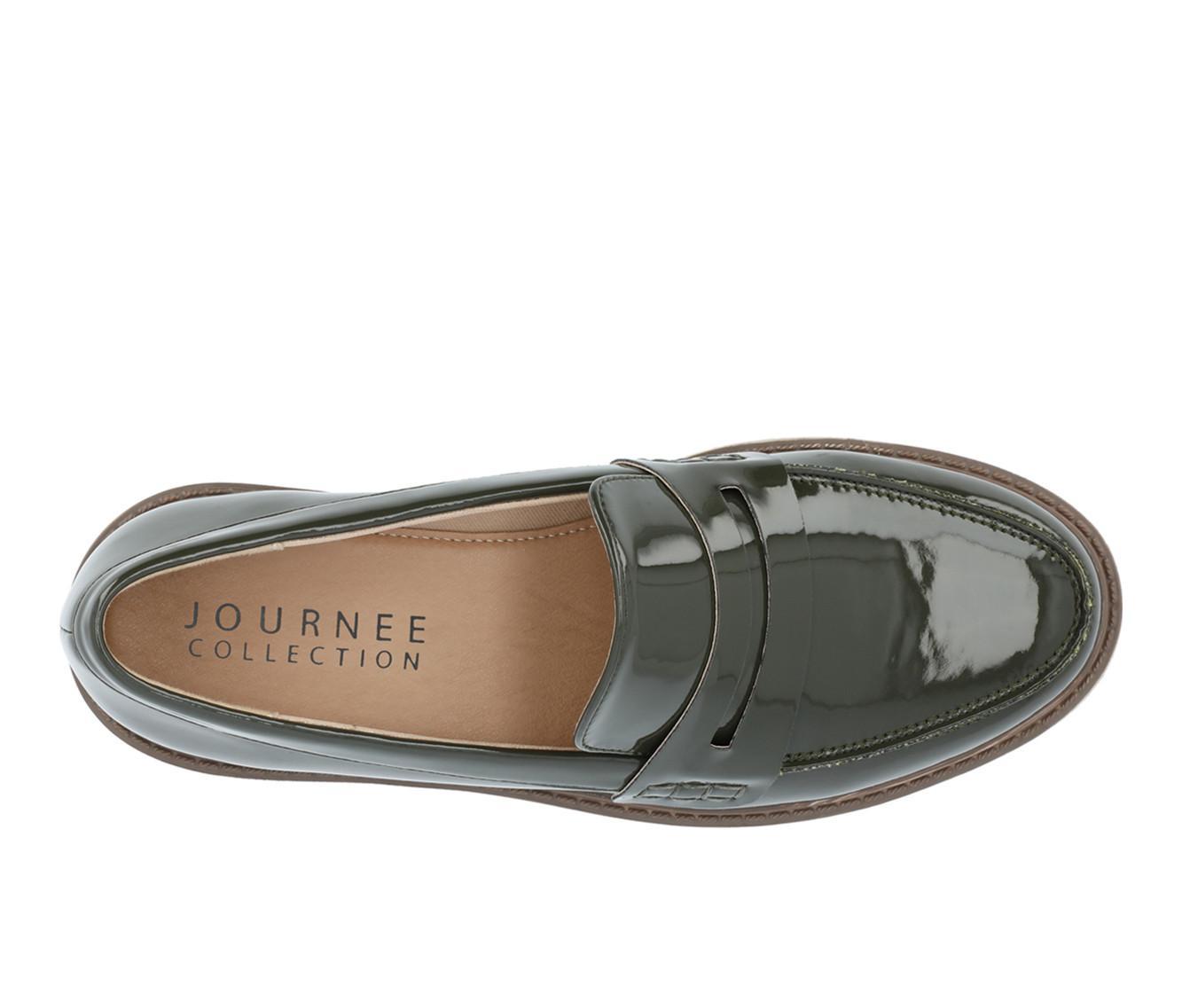 Women's Journee Collection Kenly Lugged Loafers Product Image