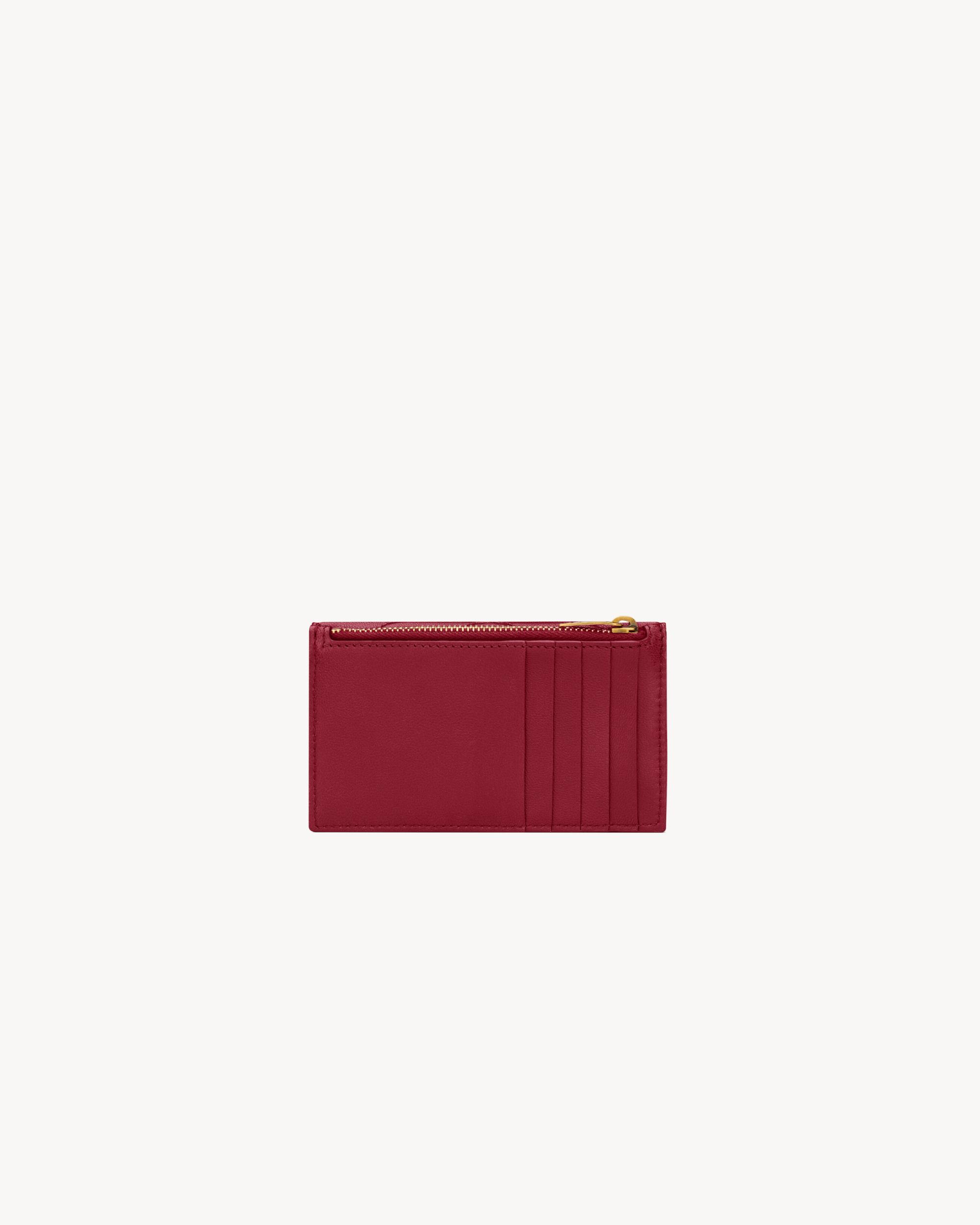 LETTER wallet in leather Product Image