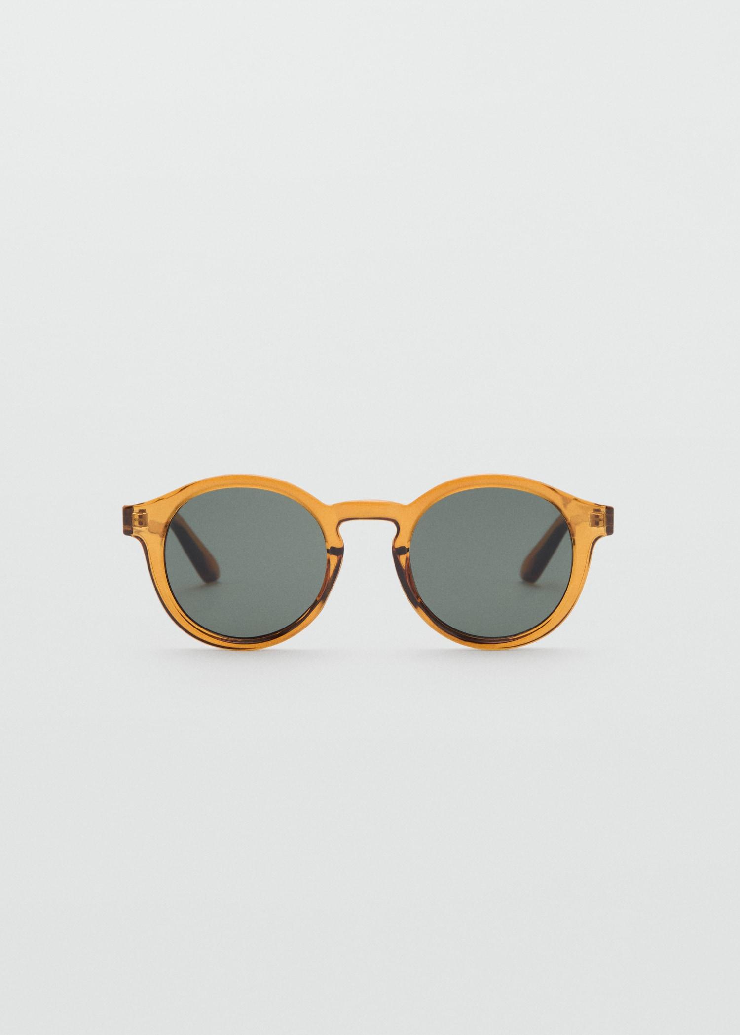 Round-framed sunglasses - Men | MANGO USA Product Image