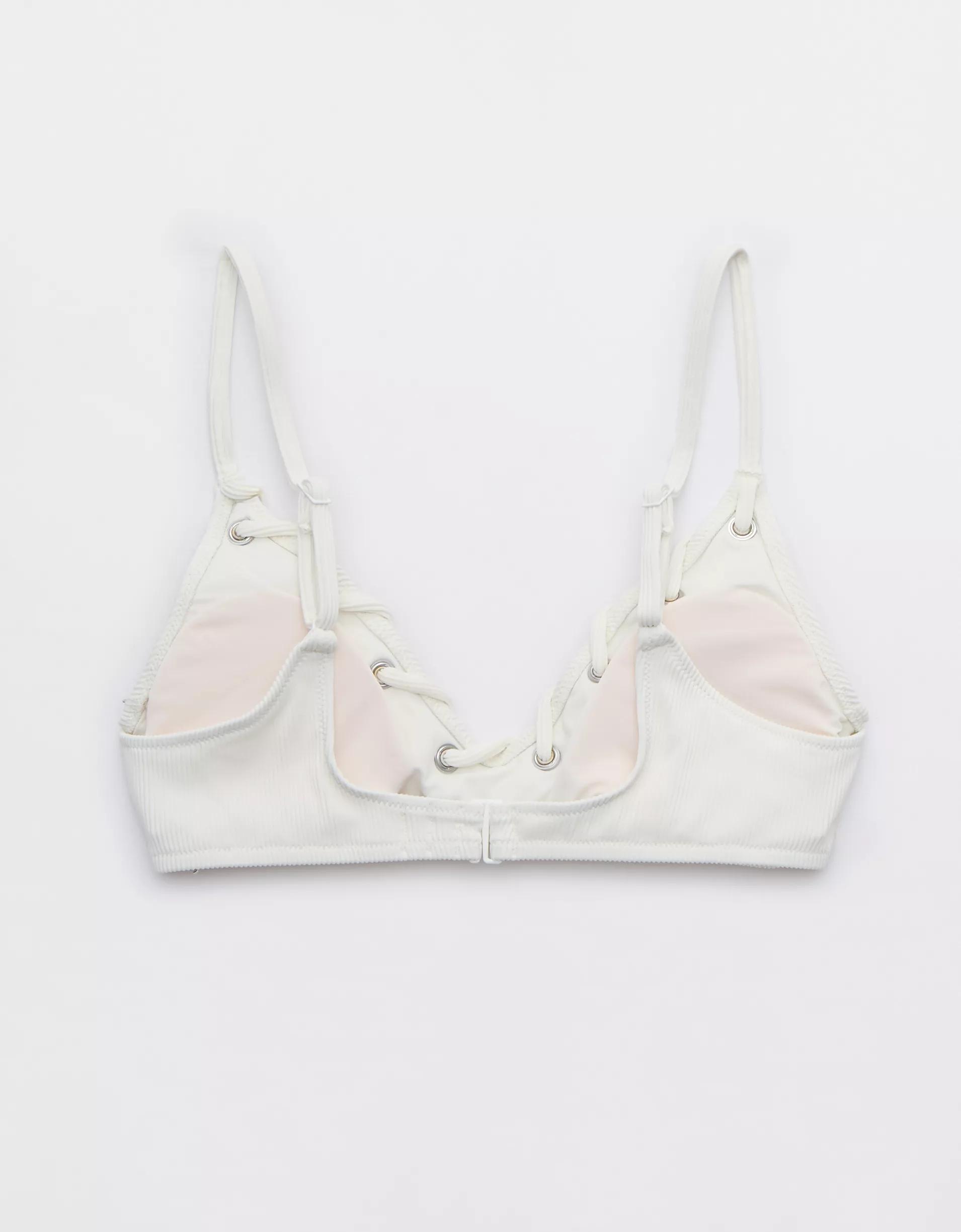 Aerie Ribbed Voop Bikini Top Product Image