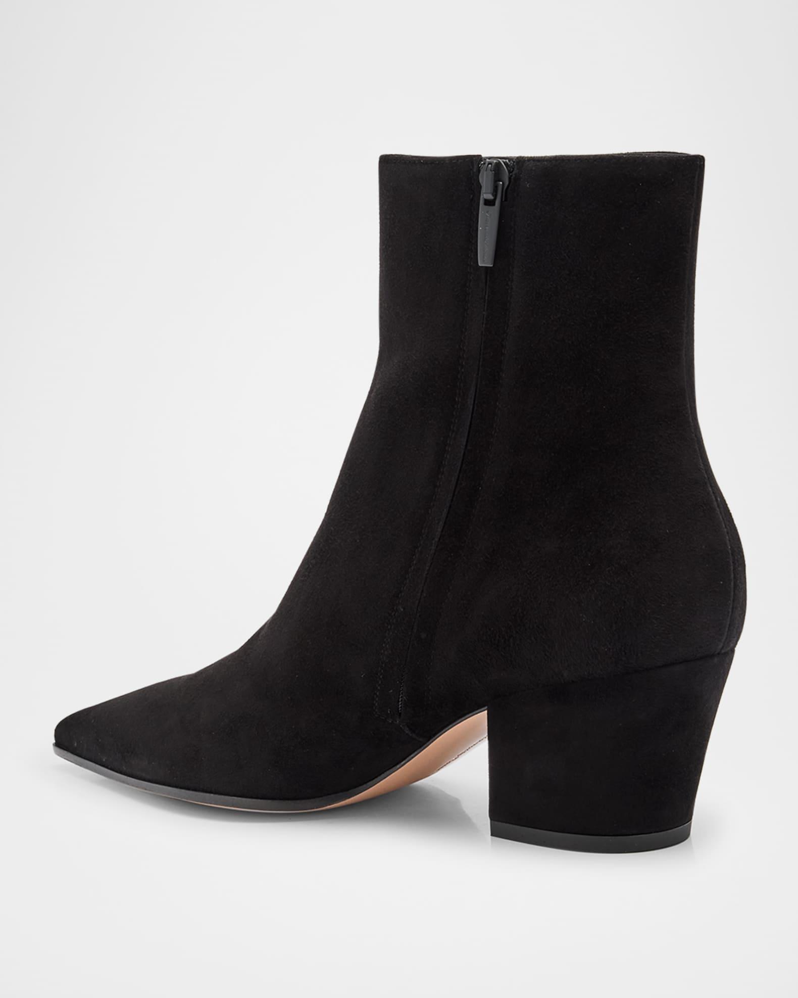 Keinna Suede Zip Ankle Boots Product Image