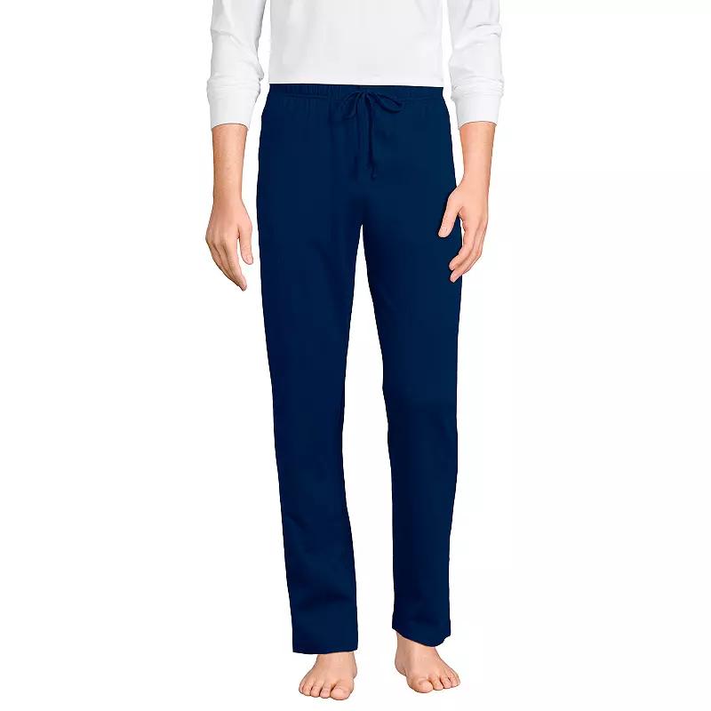 Big & Tall Lands' End Knit Jersey Sleep Pants, Men's,  Product Image