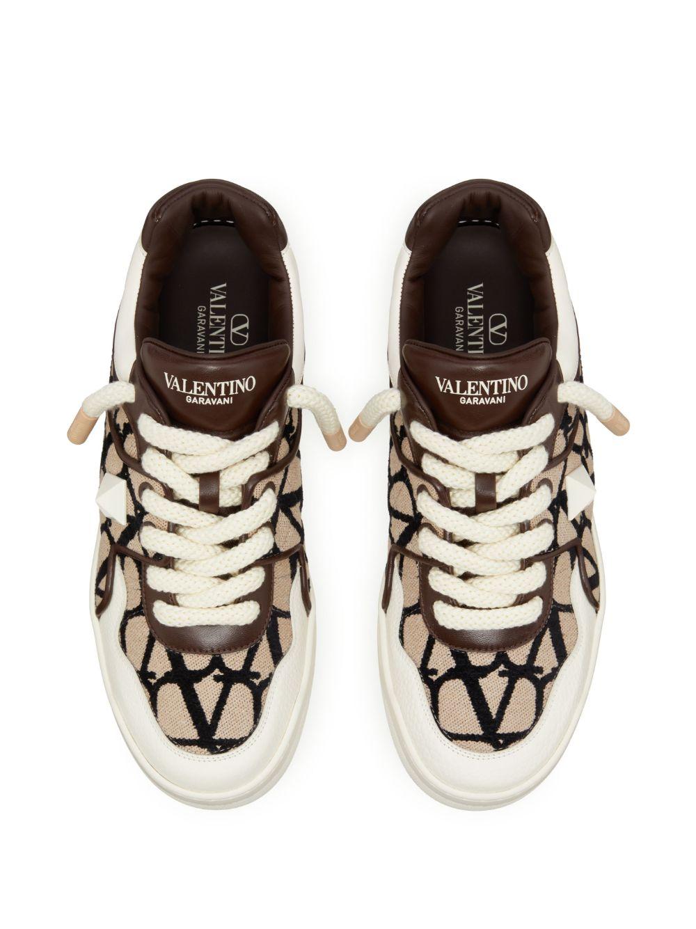 One Stud XL leather sneakers Product Image