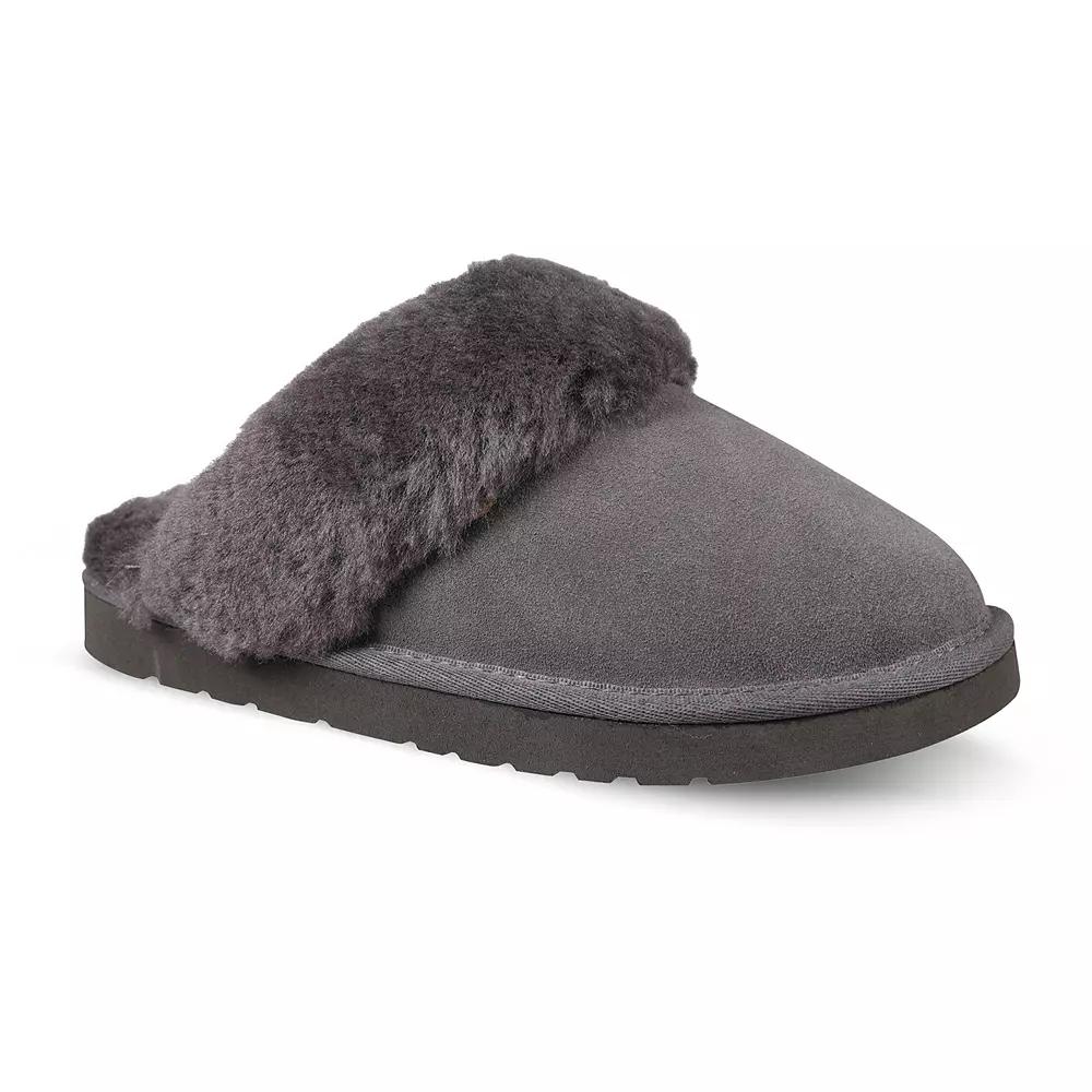 Mykos Lia Women's Scuff Slippers, Size: 10, Grey Product Image