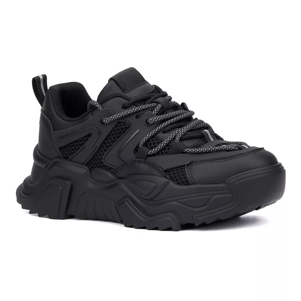 Olivia Miller Zenith Women's Low Top Sneakers, Size: 9, Black Product Image