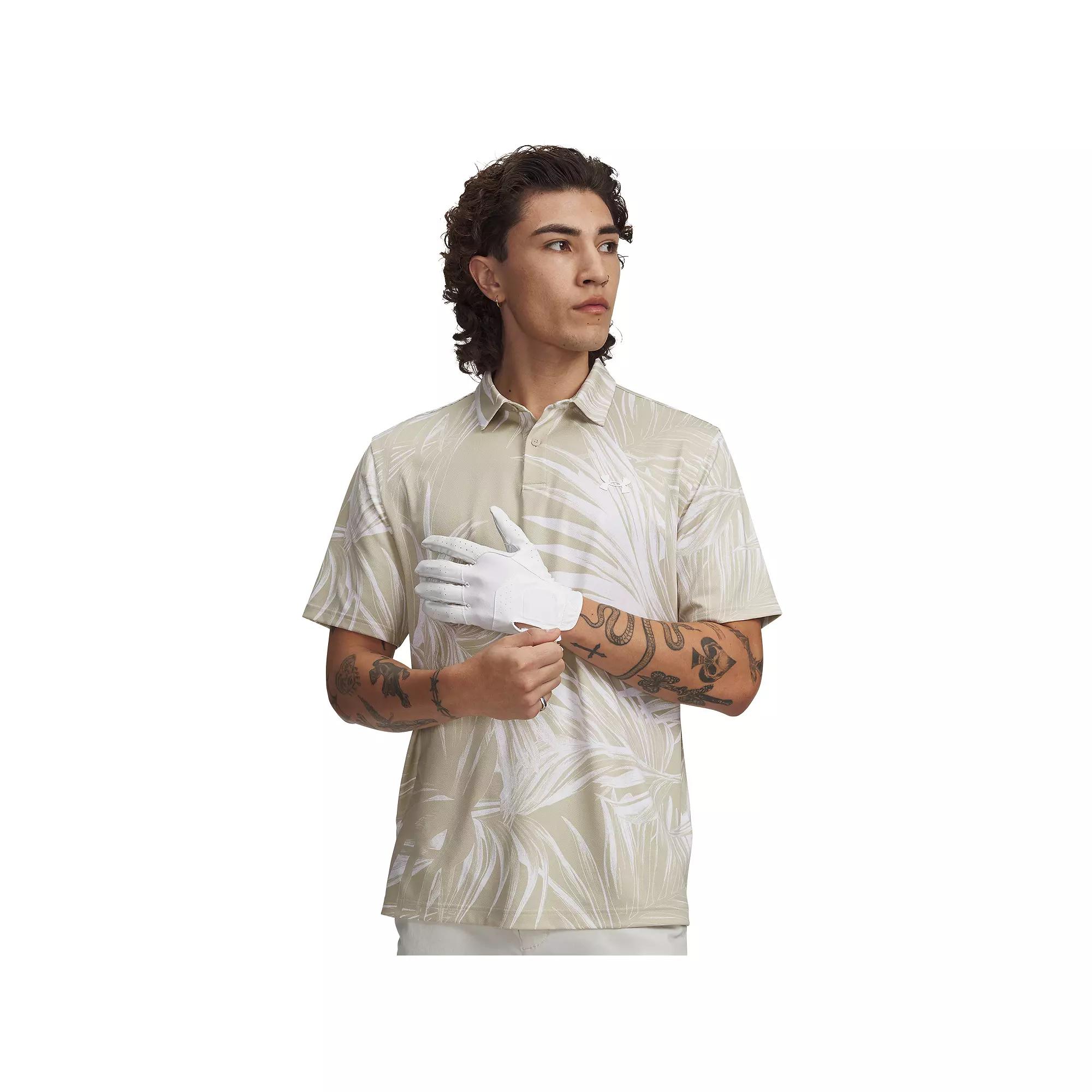 Men's Under Armour Matchplay Printed Polo,  Product Image