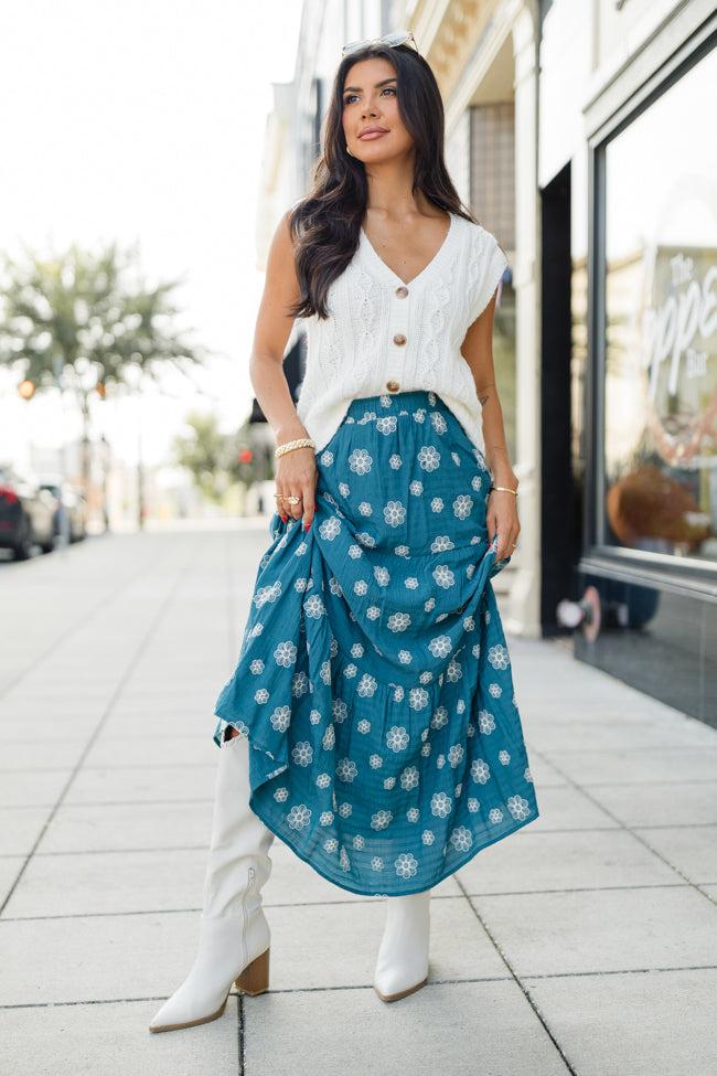 Weather It Together Ivory Cable Knit Sweater Vest FINAL SALE Product Image