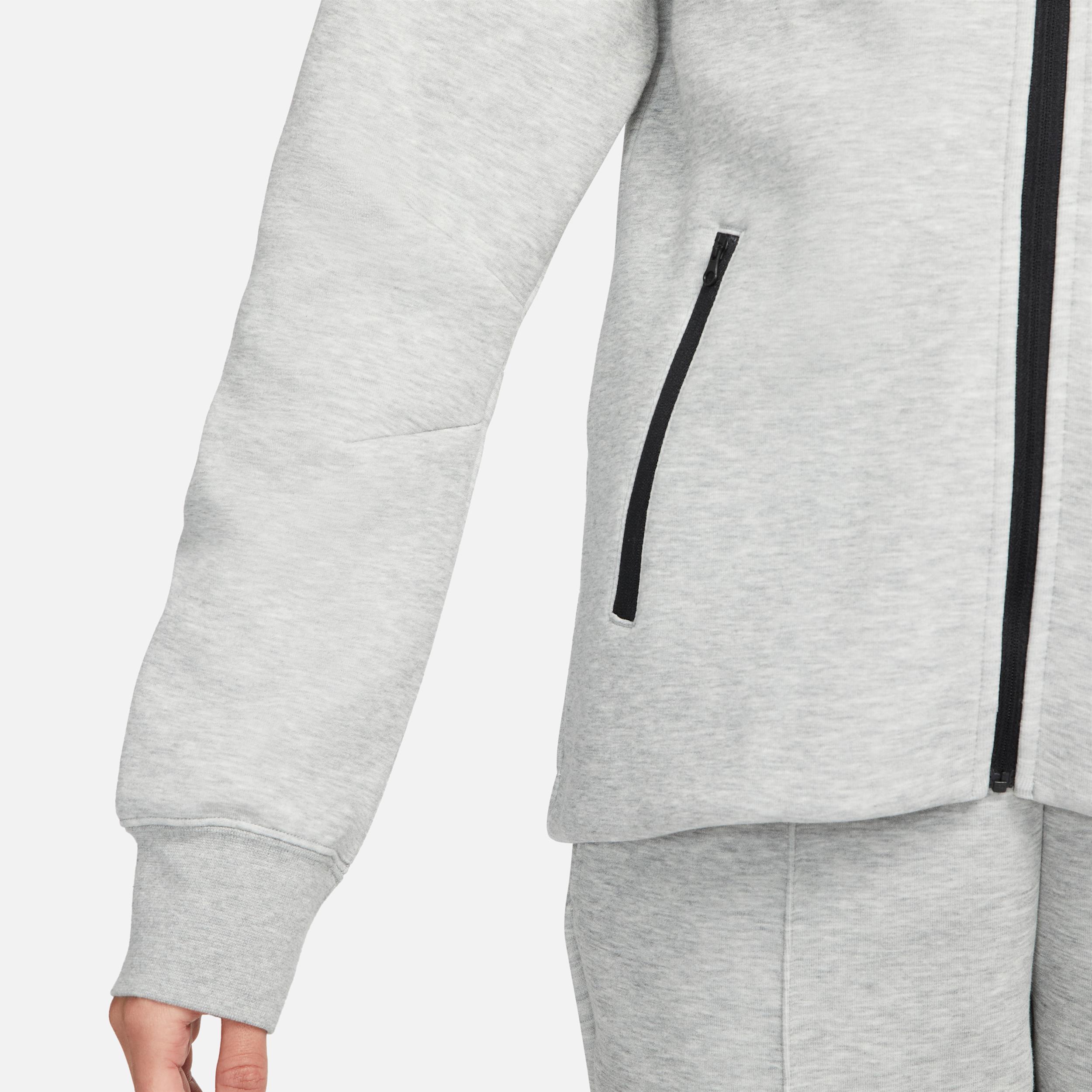 Womens Nike Sportswear Tech Fleece Windrunner Full-Zip Hoodie | FB8338-063 Product Image
