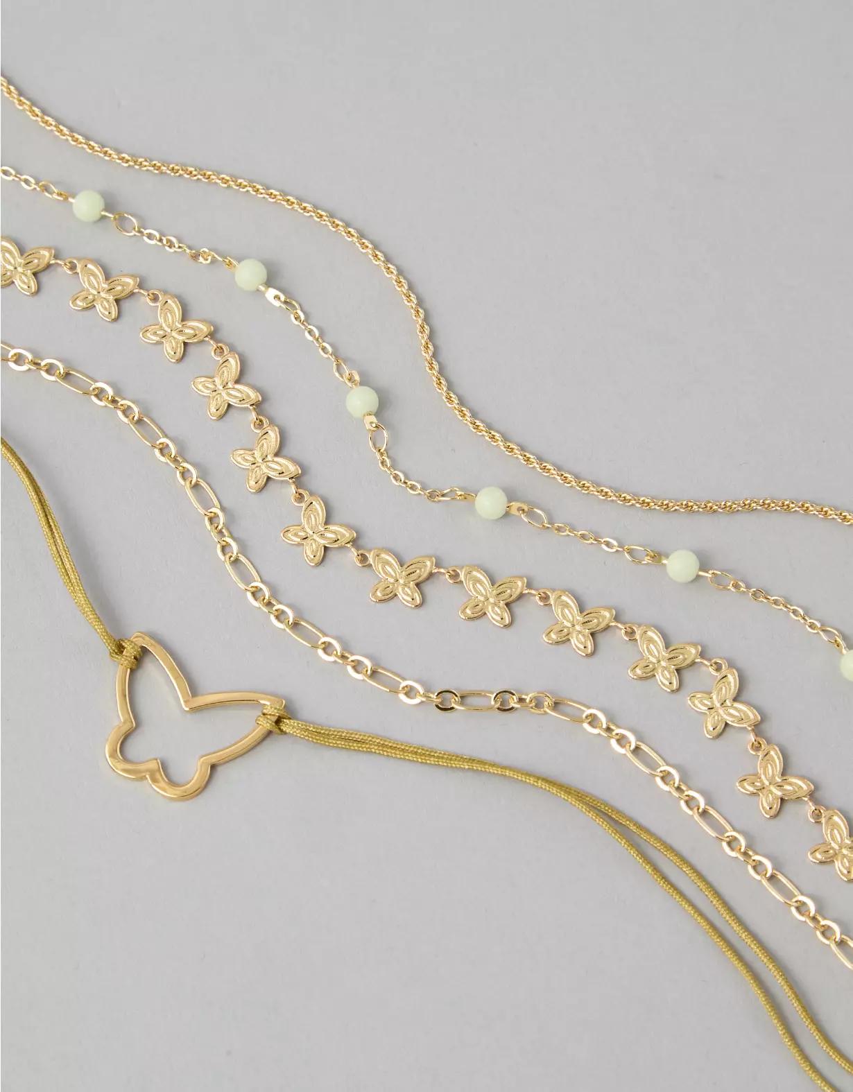 AEO Butterfly Choker 5-Pack Product Image