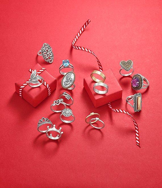 James Avery Sterling Silver Hammered Band Ring Product Image