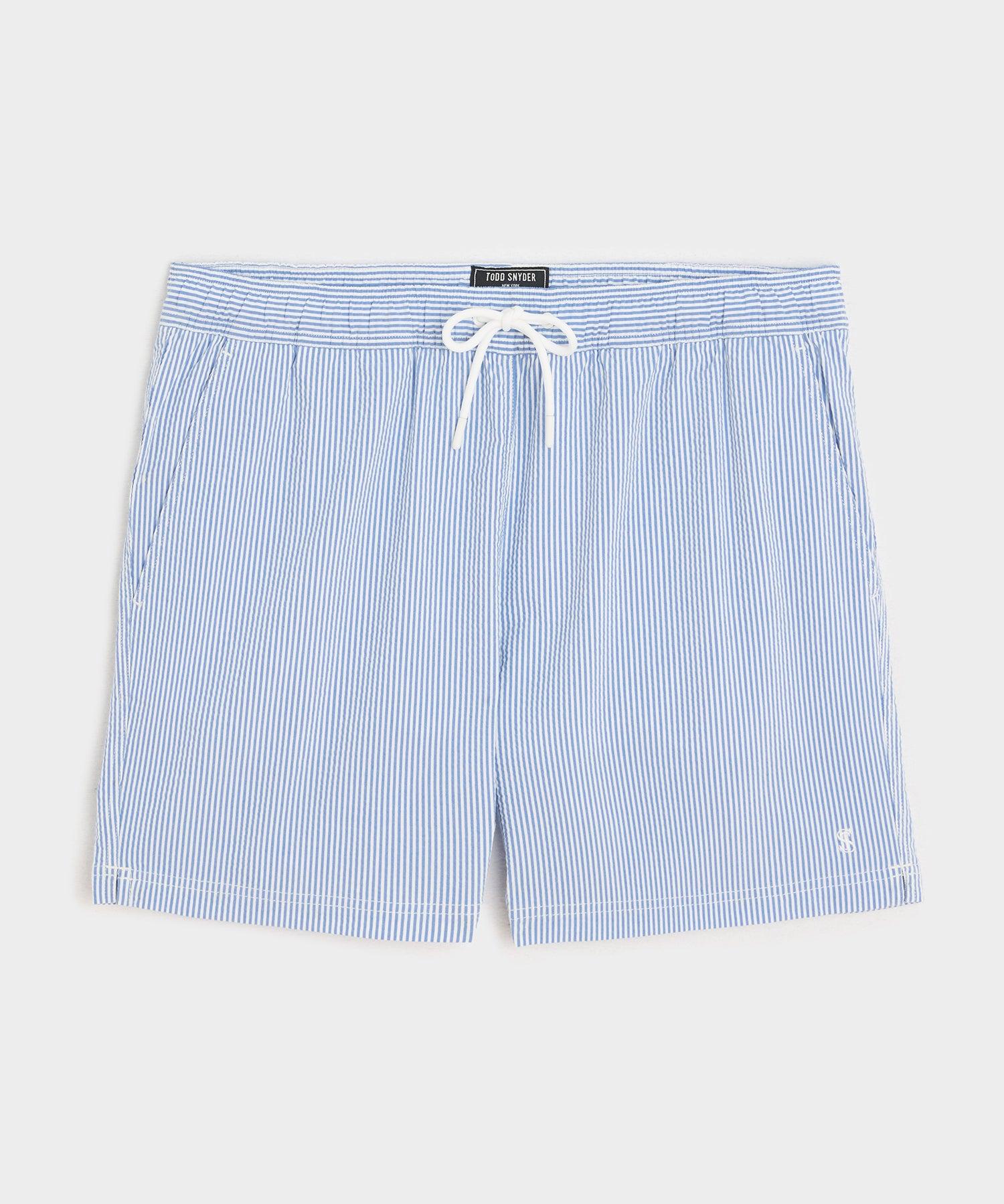 5" Seersucker Montauk Swim Trunk Product Image